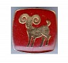 Aries - Golden & Red - Spain - Metal - Zodiac, Animals - 0